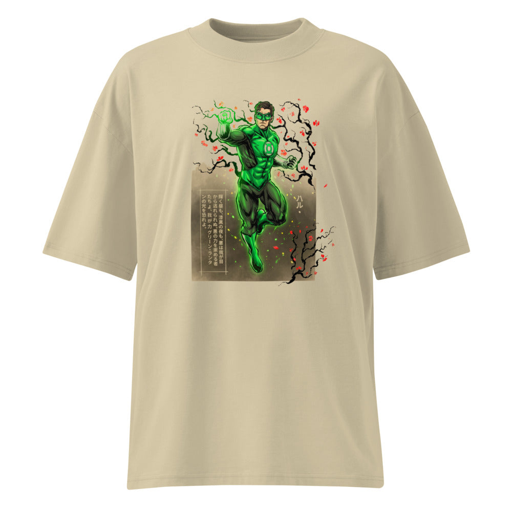 Oversize Green Lantern Hal Jordan Sakura - Frente fantasma