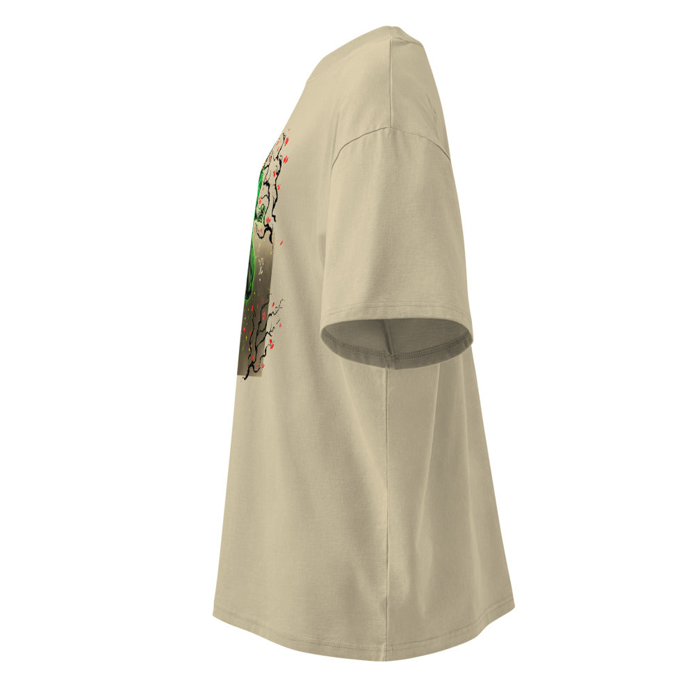 Oversize Green Lantern Hal Jordan Sakura - Lateral fantasma
