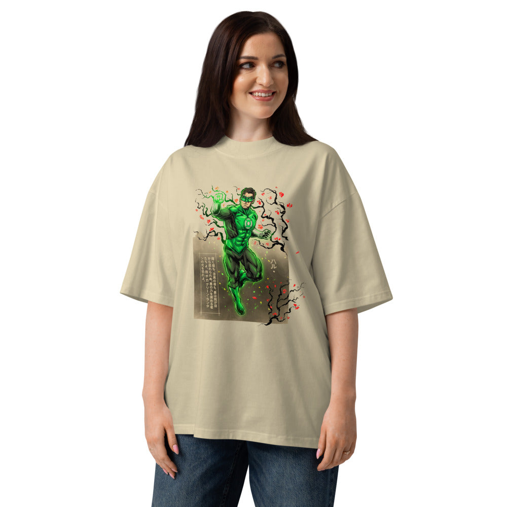 Oversize Green Lantern Hal Jordan Sakura - Modelo femenina