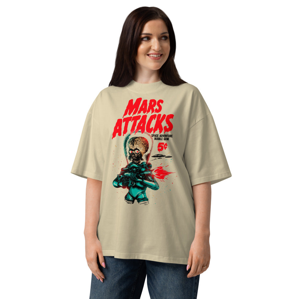 Oversize Mars Attacks Space Adventure Bubble Gum - Modelo femenina