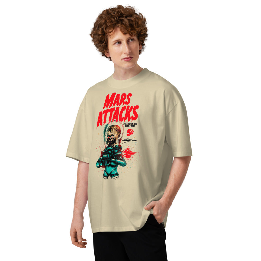 Oversize Mars Attacks Space Adventure Bubble Gum - Modelo masculino