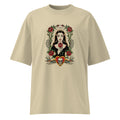 Oversize Mother Of Darkness Gothic Woman Skull Heart - Frente fantasma