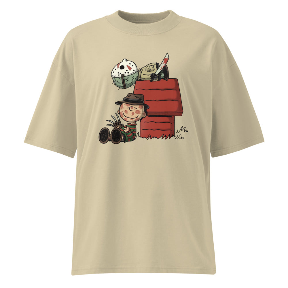Oversize Slasher Brown - Frente fantasma