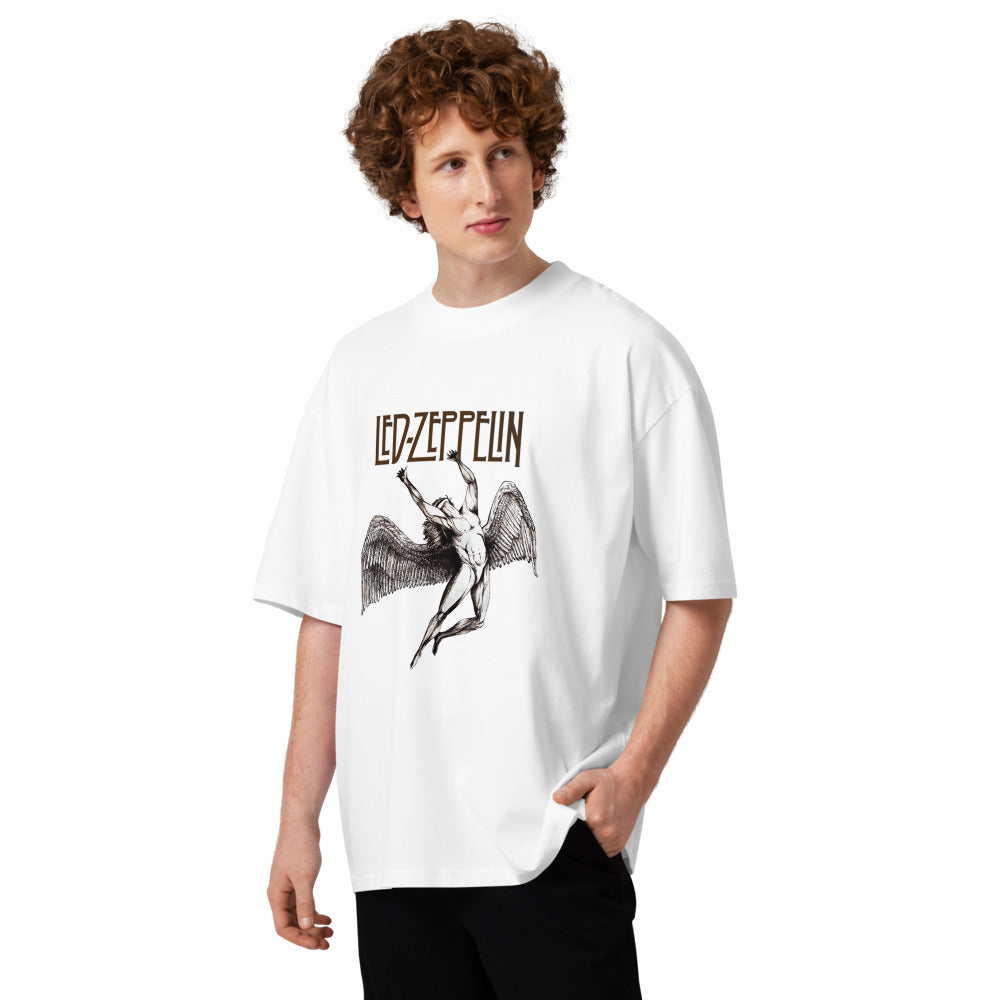 Oversize Led Zeppelin Angel - Modelo masculino