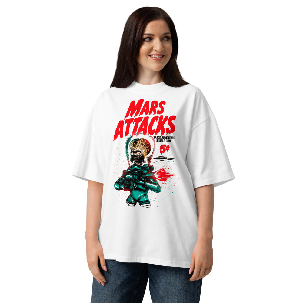 Oversize Mars Attacks Space Adventure Bubble Gum - Modelo femenina