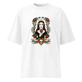 Oversize Mother Of Darkness Gothic Woman Skull Heart - Frente fantasma