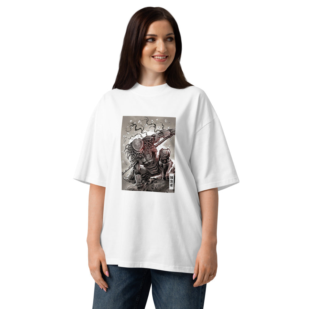 Oversize Predator Sumi e Ink Hunter - Modelo femenina
