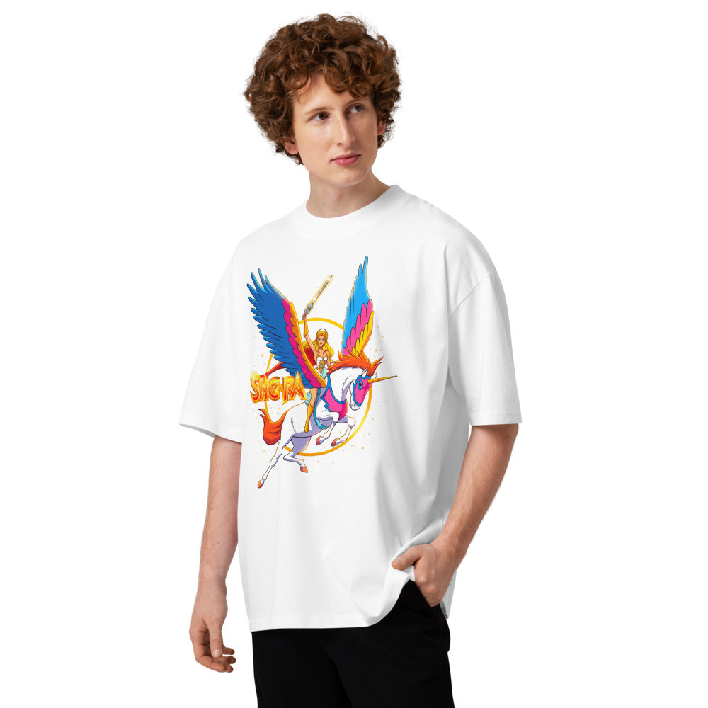 Oversize She-Ra Swift Wind Rainbow Wings - Modelo masculino