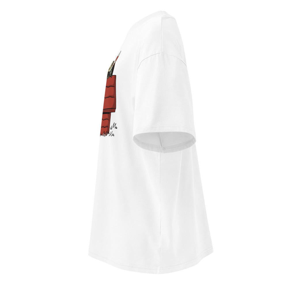 Oversize Slasher Brown - Lateral fantasma