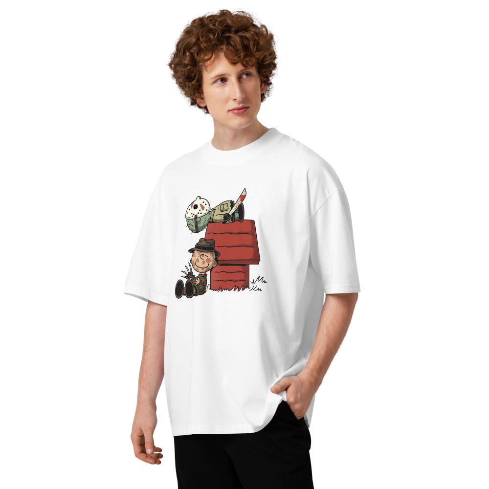 Oversize Slasher Brown - Modelo masculino