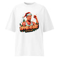 Oversize Yippee Ki Yay Ho Ho Ho Santa Hat - Frente fantasma