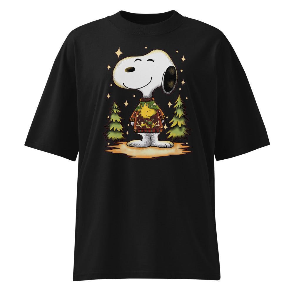 Oversize Beagle de Navidad - Frente fantasma