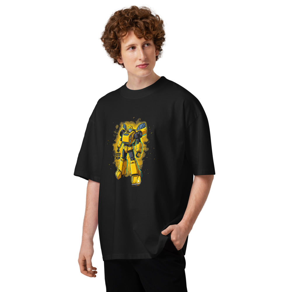 Oversize Bumblebee Autobot Yellow Glow Dust Cloud - Modelo masculino
