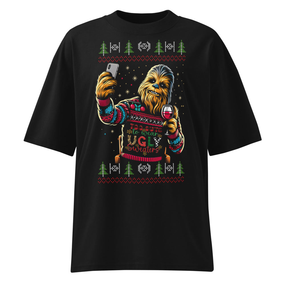Oversize Chewie Holidays - Frente fantasma