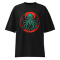 Oversize Cthulhu Red Eyes Bat Wings - Frente fantasma