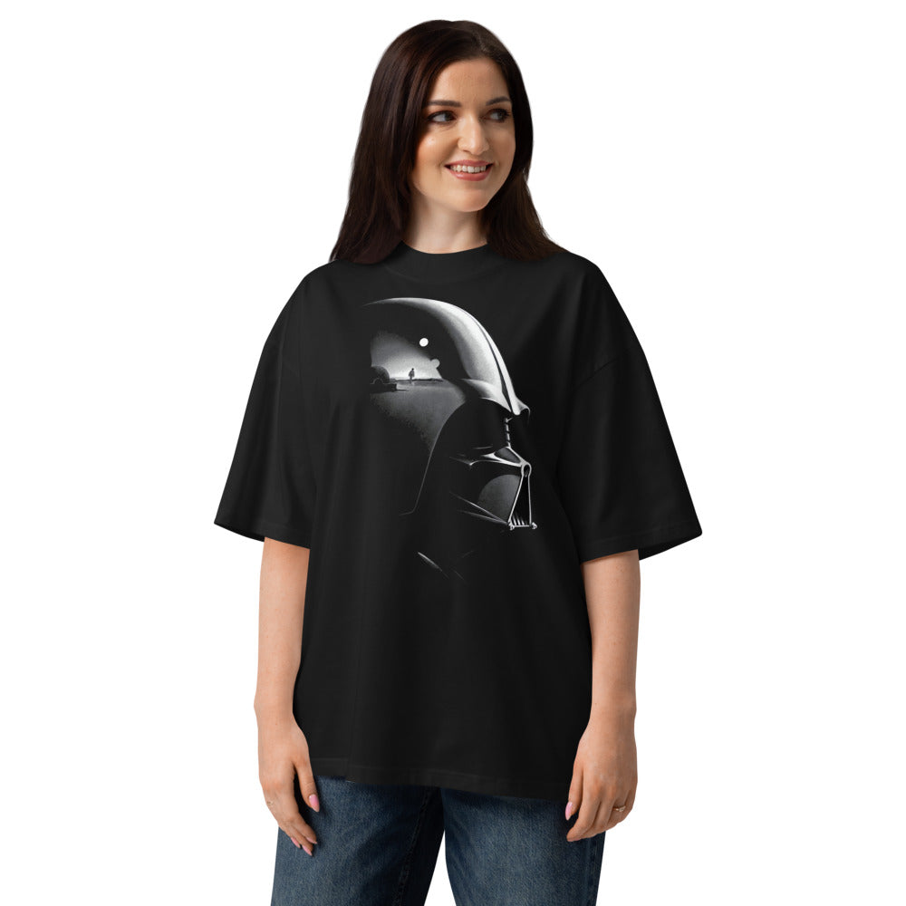 Oversize Darth Vader Helmet - Modelo femenina