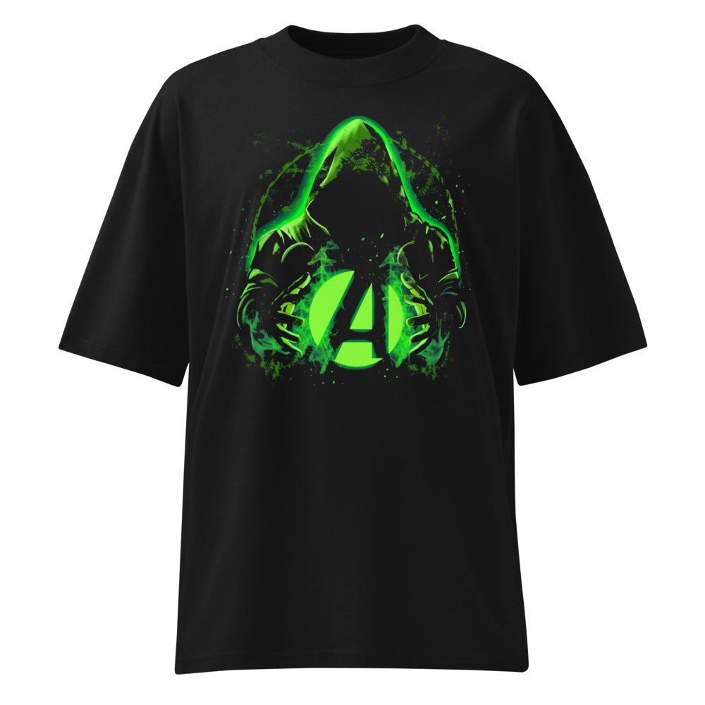 Oversize Doctor Doom Holds The Fantastic Four - Frente fantasma