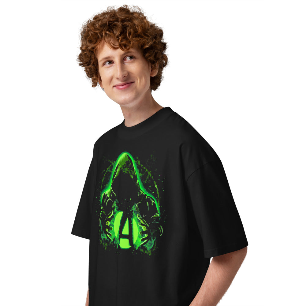 Oversize Doctor Doom Holds The Fantastic Four - Modelo masculino lateral
