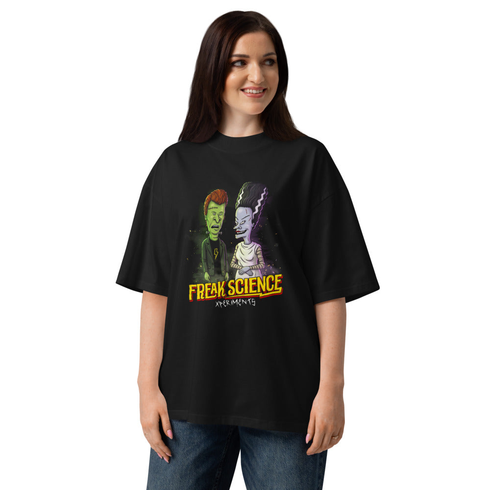 Oversize Freak Science Xperiments Frankenstein Bride - Modelo femenina