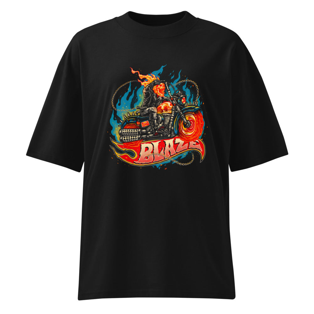 Oversize Ghost Rider Blaze Spiked Chopper - Frente fantasma