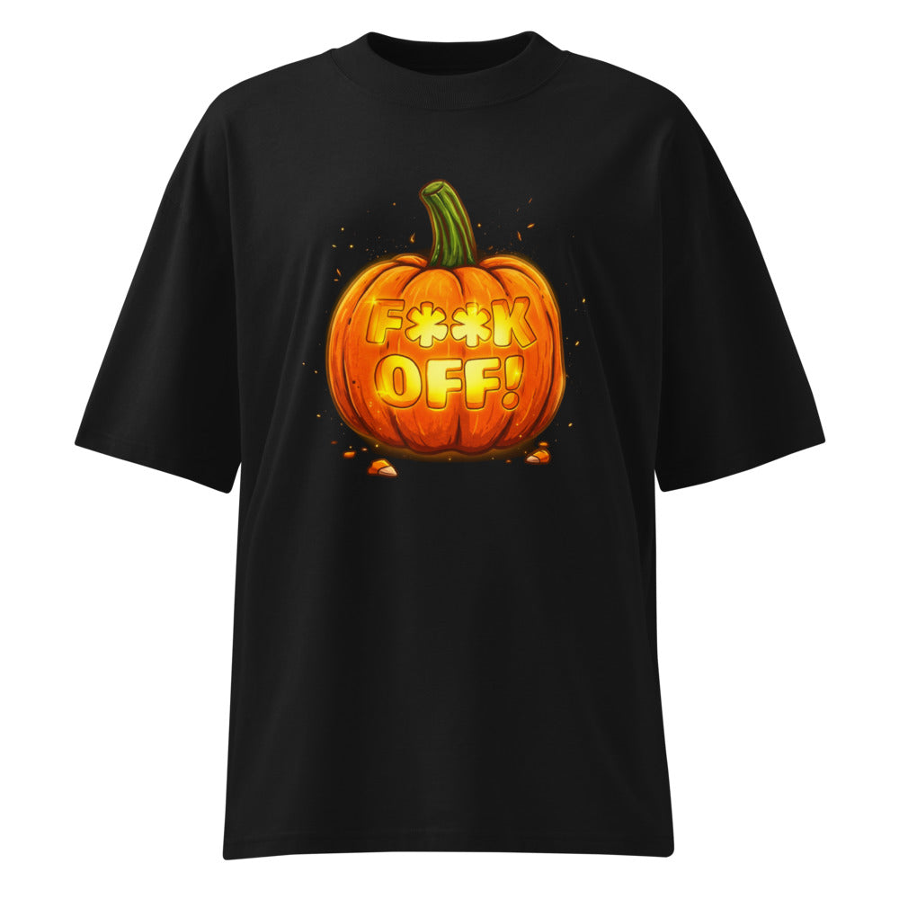 Oversize Glowing Jack O Lantern Halloween Humor - Frente fantasma