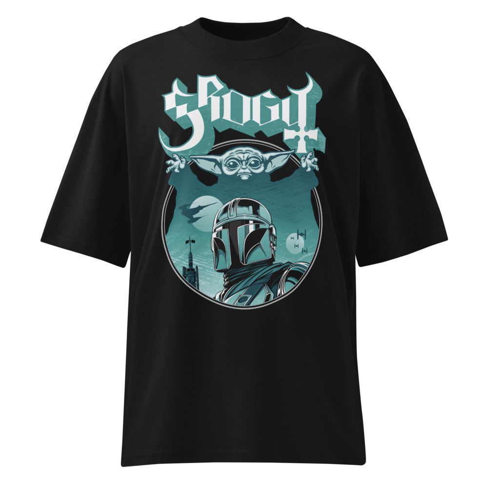 Oversize Grogu Ghost - Frente fantasma