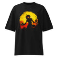 Oversize Halloween Pumpkin Scarecrow Moon - Frente fantasma