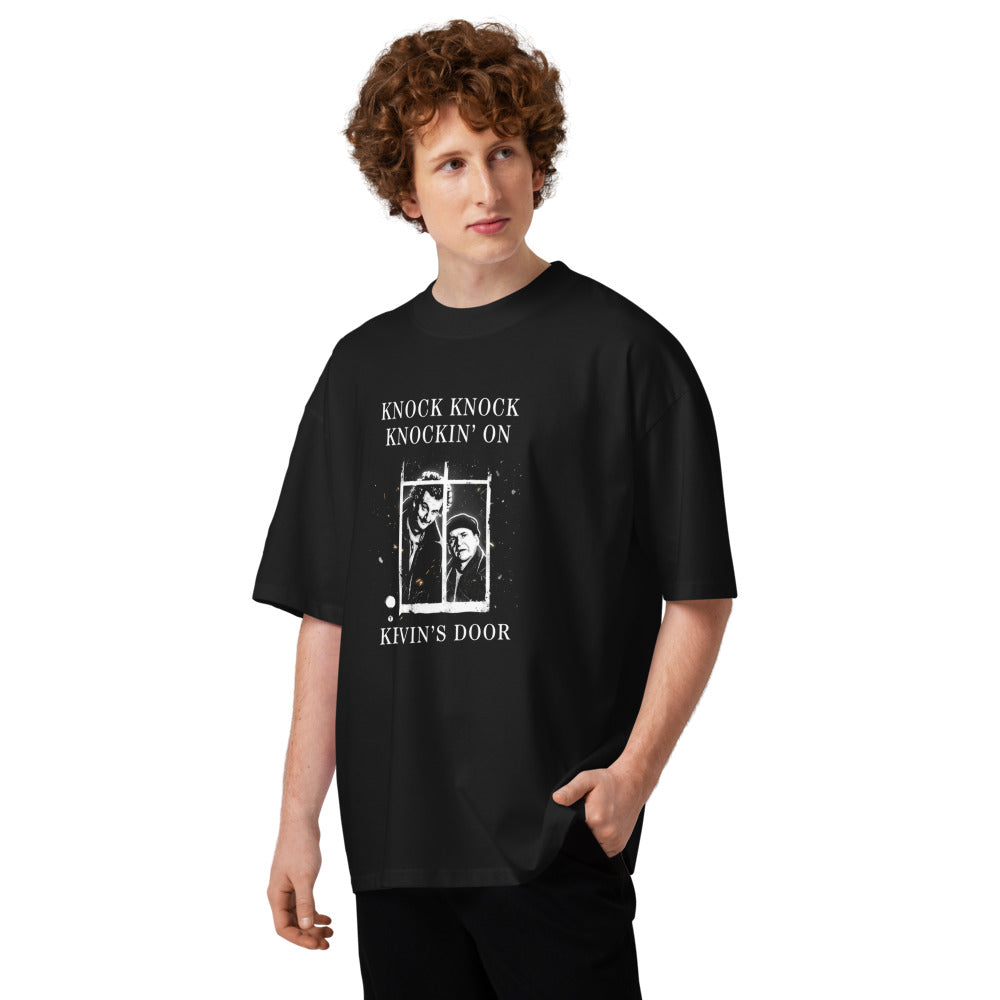 Oversize Home Alone Knock Knock Kevin Door - Modelo masculino