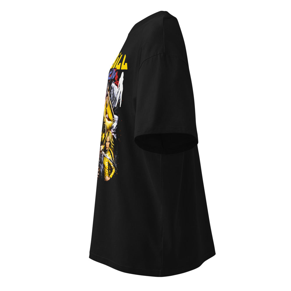 Oversize Kill Bill The Bride Yellow Jumpsuit - Lateral fantasma
