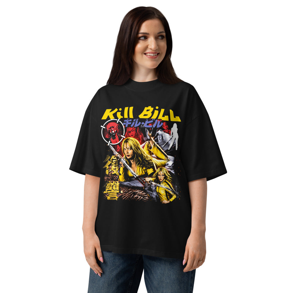 Oversize Kill Bill The Bride Yellow Jumpsuit - Modelo femenina