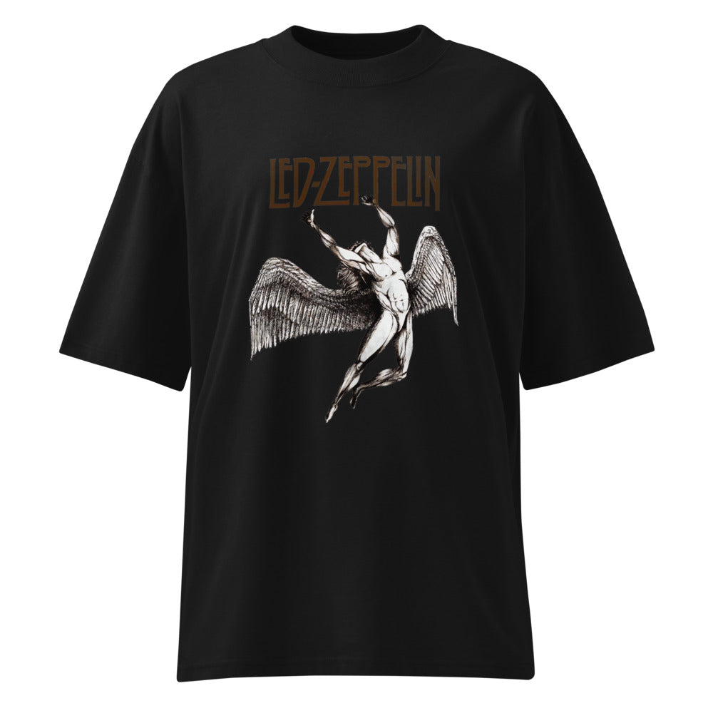 Oversize Led Zeppelin Angel - Frente fantasma