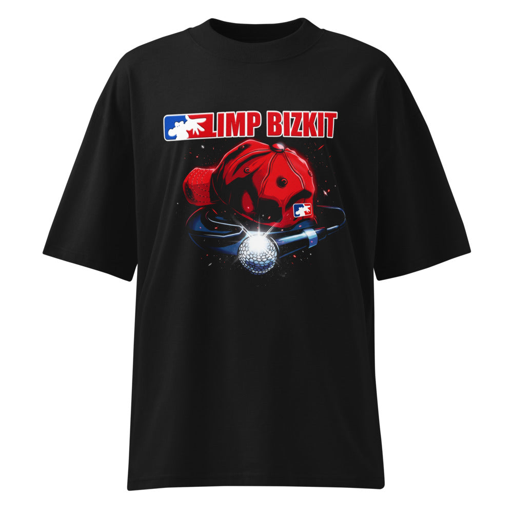 Oversize Limp Bizkit Red Cap Microphone - Frente fantasma