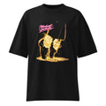 Oversize Michael Jackson Glitter Socks Neon Pink - Frente fantasma