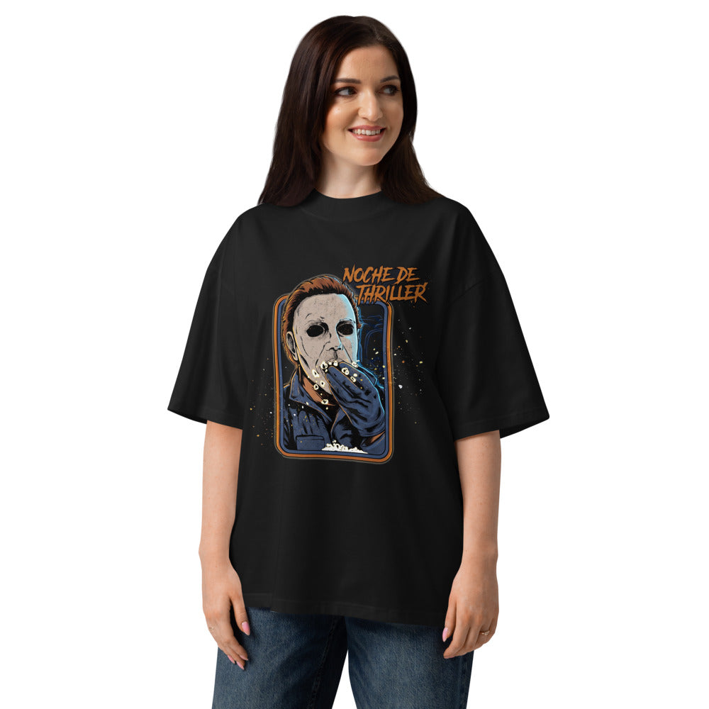 Oversize Michael Myers Noche De Thriller Palomitas - Modelo femenina