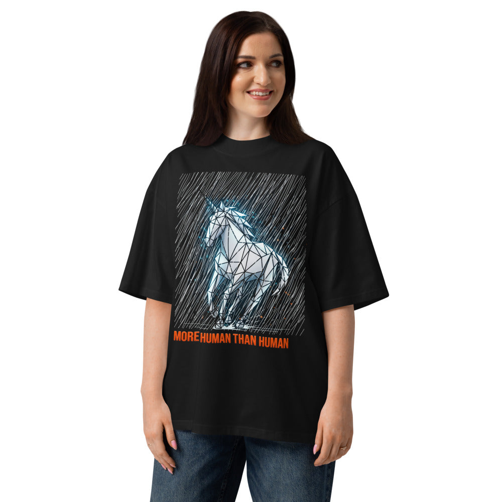 Oversize More Human Than Human Geometric Unicorn - Modelo femenina