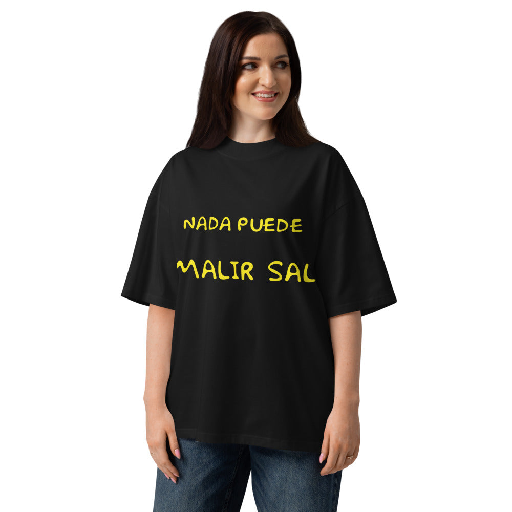 Oversize Nada Puede Malir Sal - Modelo femenina