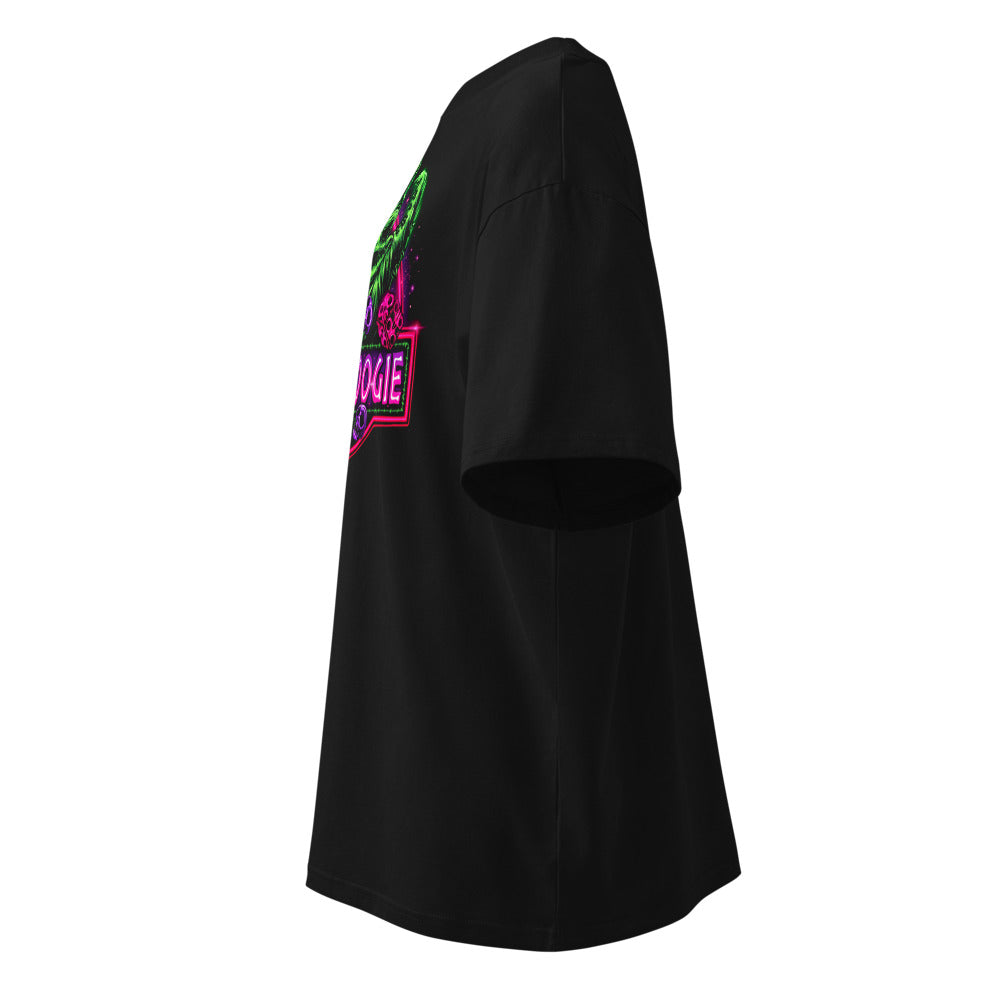 Oversize Oogie Boogie Lets Boogie Neon Dice - Lateral fantasma