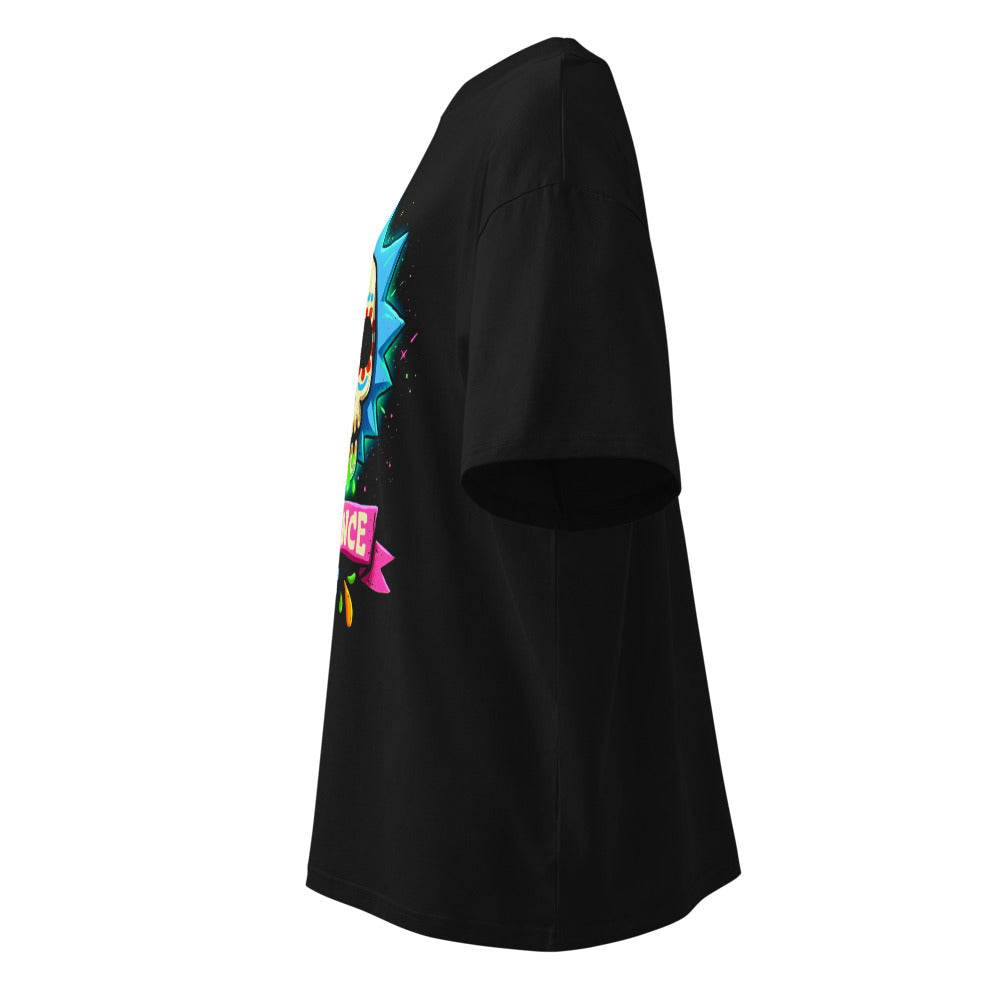 Oversize Rick Sanchez Sugar Skull Science - Lateral fantasma