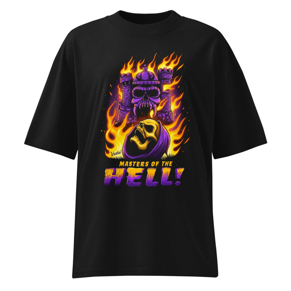 Oversize Skeletor Castle Grayskull Flames - Frente fantasma