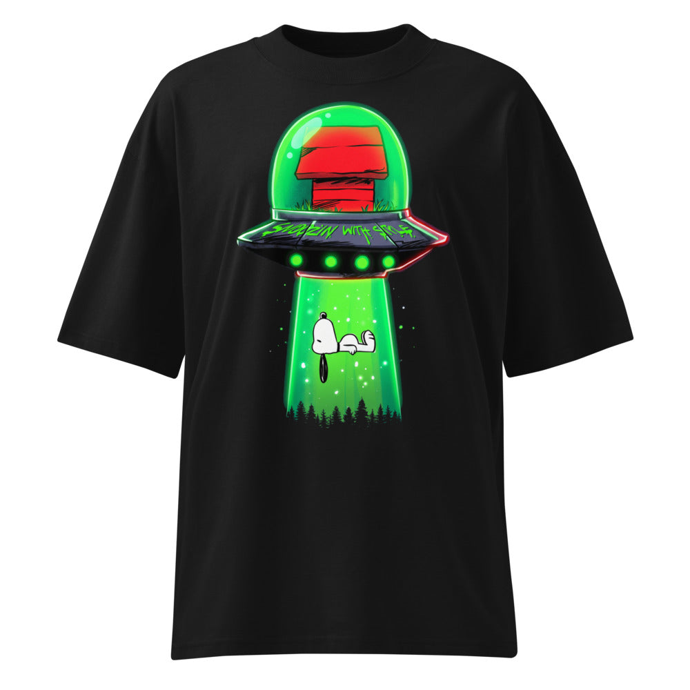 Oversize Snoopy UFO Snoozin With Style - Frente fantasma