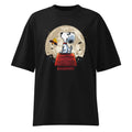 Oversize Snoopy Woodstock Vampire Full Moon Doghouse - Frente fantasma