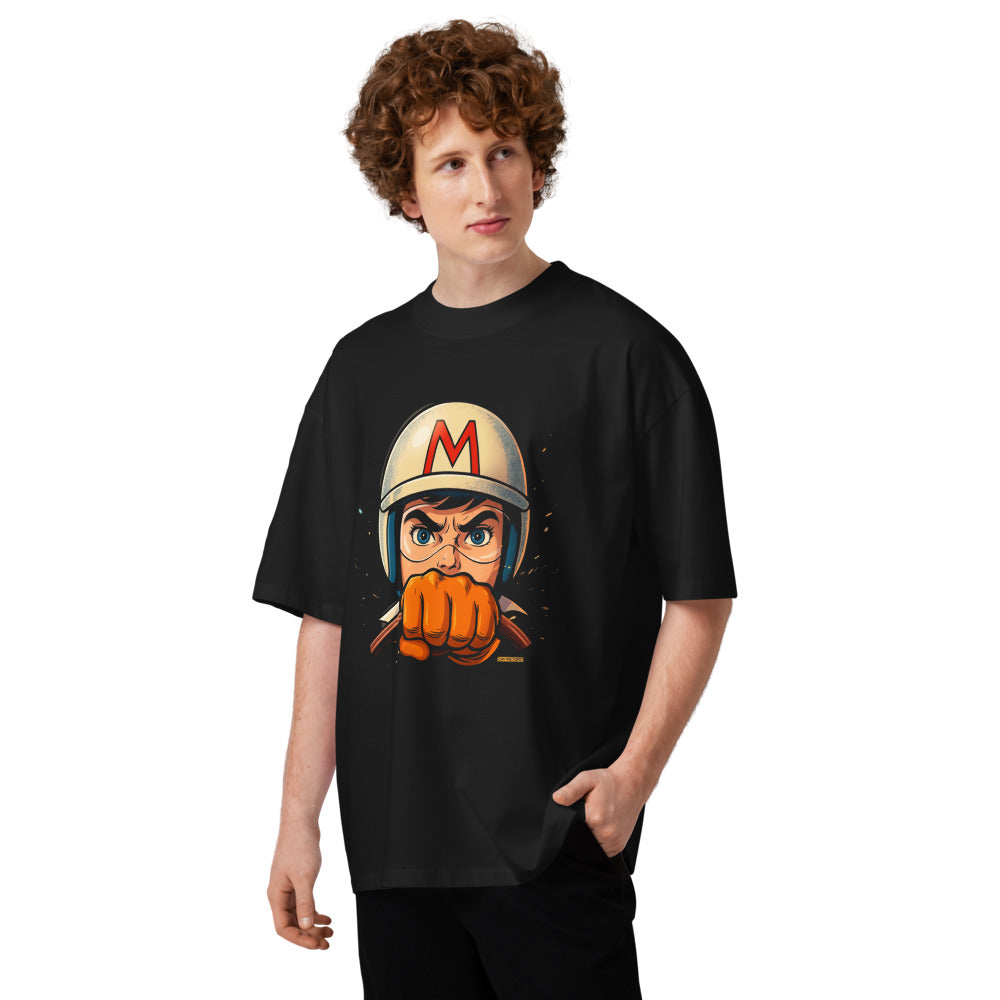 Oversize Speed Racer Helmet Fist - Modelo masculino