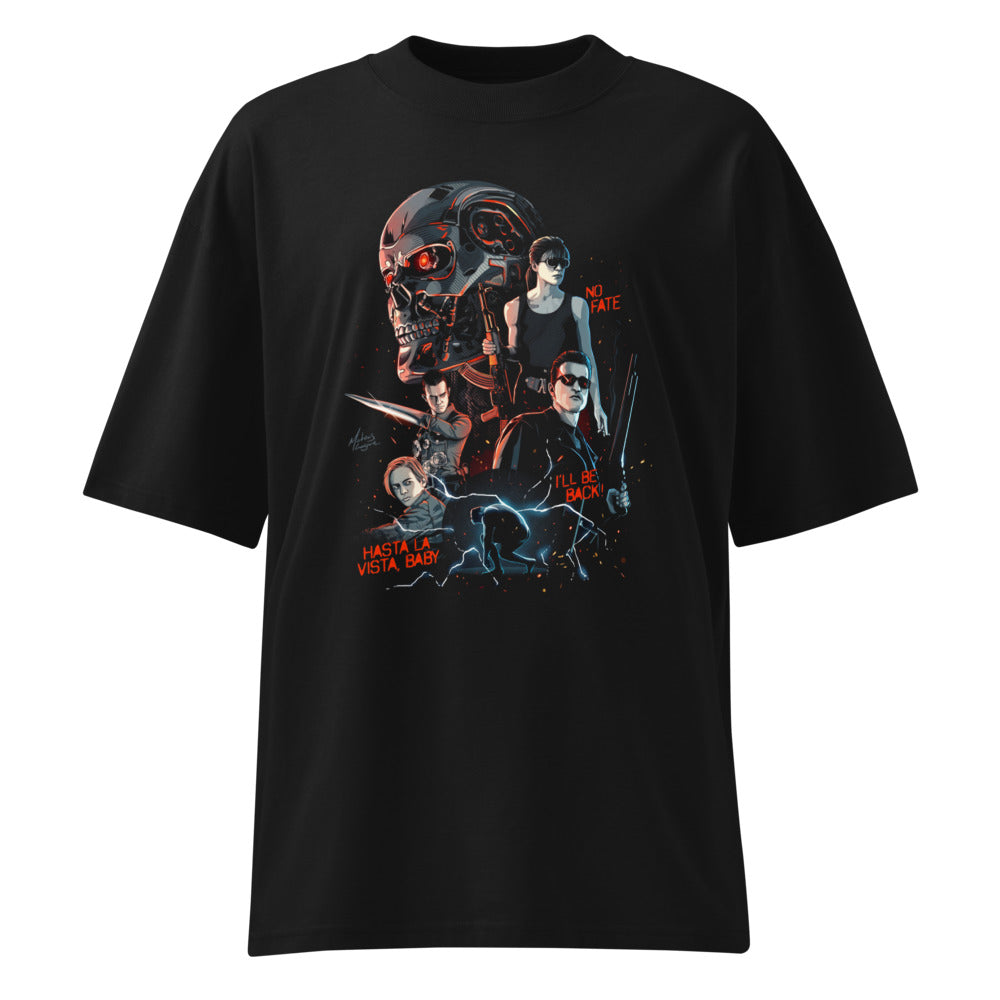 Oversize Terminator No Fate Hasta La Vista - Frente fantasma