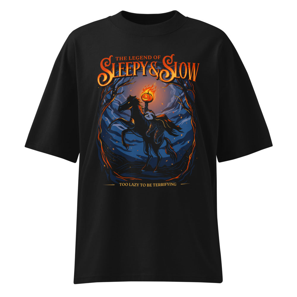 Oversize The Legend Of Sleepy And Slow Sloth - Frente fantasma