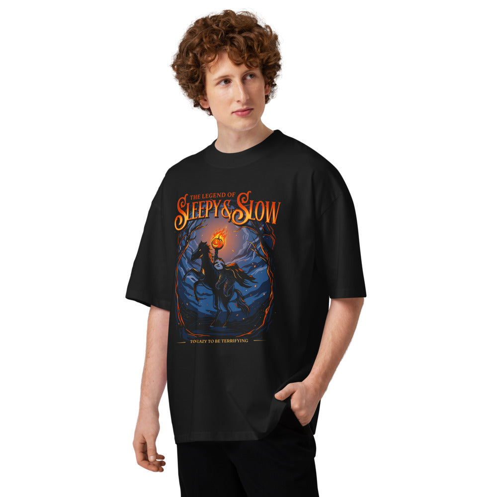 Oversize The Legend Of Sleepy And Slow Sloth - Modelo masculino
