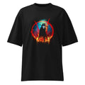 Oversize V For Vendetta Burning Big Ben Red V - Frente fantasma