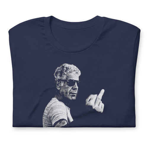 Playera A, Bourdain - Doblado