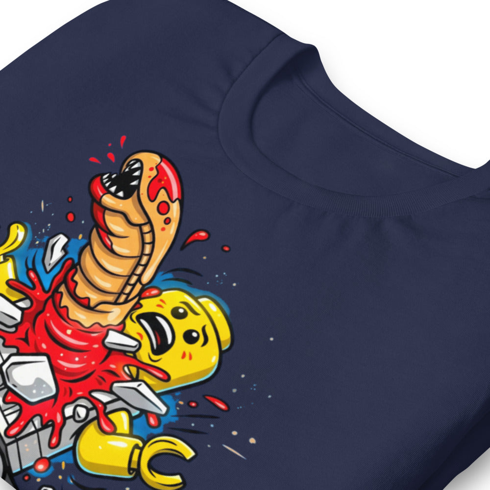 Playera Alien Brick Astronaut Surprise - Doblado zoom