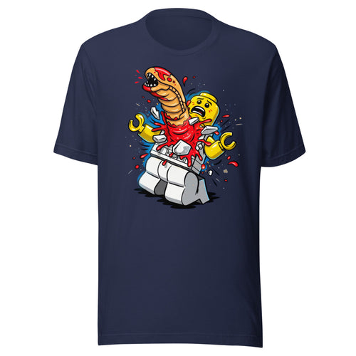 Playera Alien Brick Astronaut Surprise - Frente grande