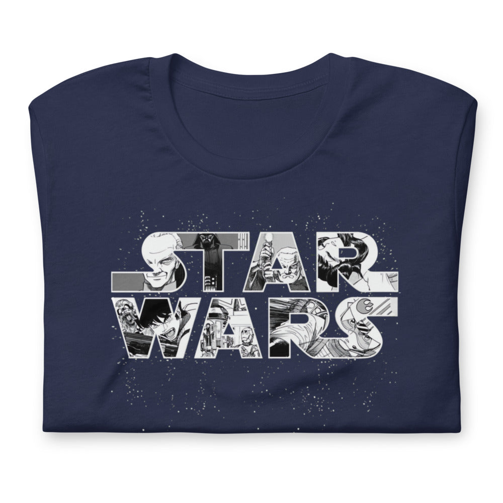 Playera Anime Star Wars - Doblado